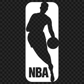 NBA White Logo PNG Image