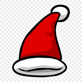 HD PNG Red Cartoon Santa Elf Christmas Winter Hat Cap
