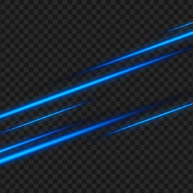 Download Blue Glowing Lines Thumbnail Effect PNG