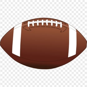 Cartoon American Football Ball PNG