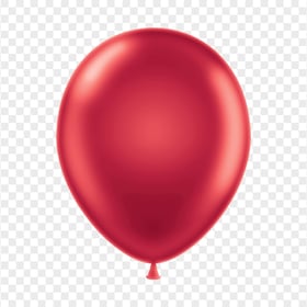 HD Beautiful Red Balloon Image Illustration PNG