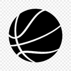 Basketball Ball Black Icon