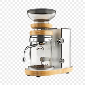 HD Manual Coffee Grinder Maker Transparent PNG
