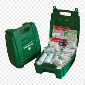 Evolution Emergency Green Opened First Aid Handbag