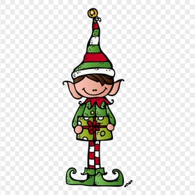 PNG Christmas Clipart Cartoon Elf