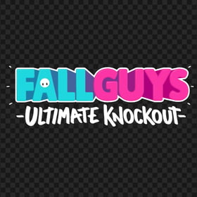 HD Fall Guys Ultimate Knockout Horizontal Logo PNG