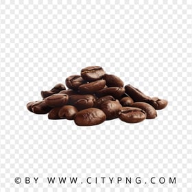 Roasted Dark Brown Coffee Beans HD Transparent PNG