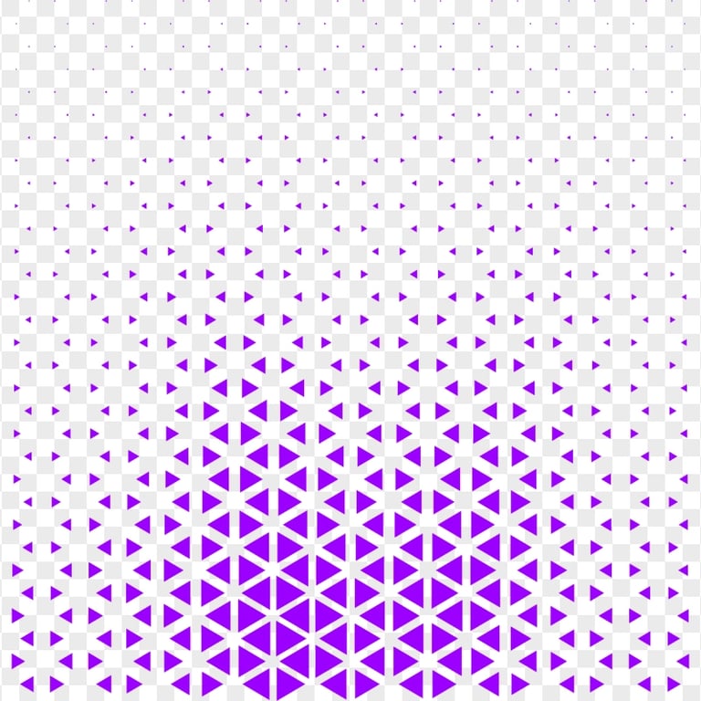 HD Purple Halftone Triangle Dots Abstract Pattern PNG