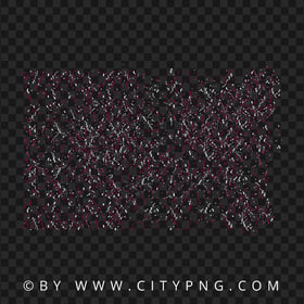 Qatar Flag Colors Confetti HD PNG