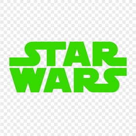 HD Green Star Wars Logo PNG