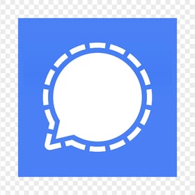 Signal Private Messenger Square App Logo Icon PNG