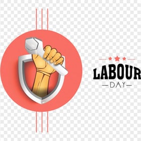 Labour Day Illustration Logo Vector