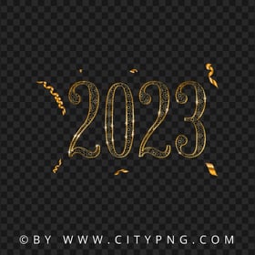 Gold 2023 Luxury Premium Elegant Design PNG