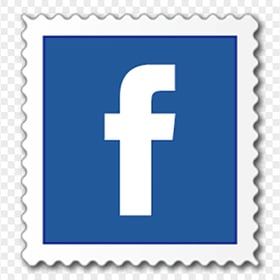 Square Facebook Stamp Shape Icon