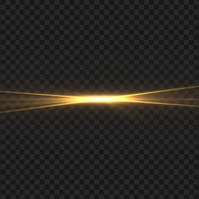 Shining Yellow Light Flare Effect FREE PNG