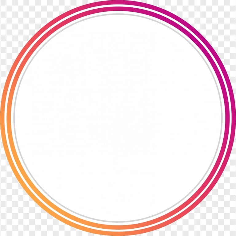 Round Instagram Stories Profile Ring Icon | Citypng