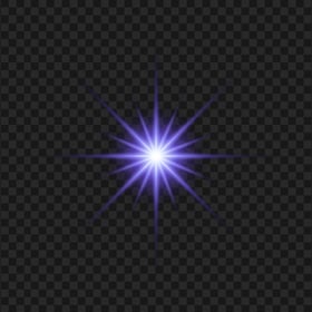 Sparkling Shining Purple Star Light FREE PNG