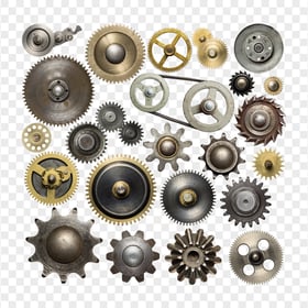 FREE Collection Of Cogwheels Gears PNG