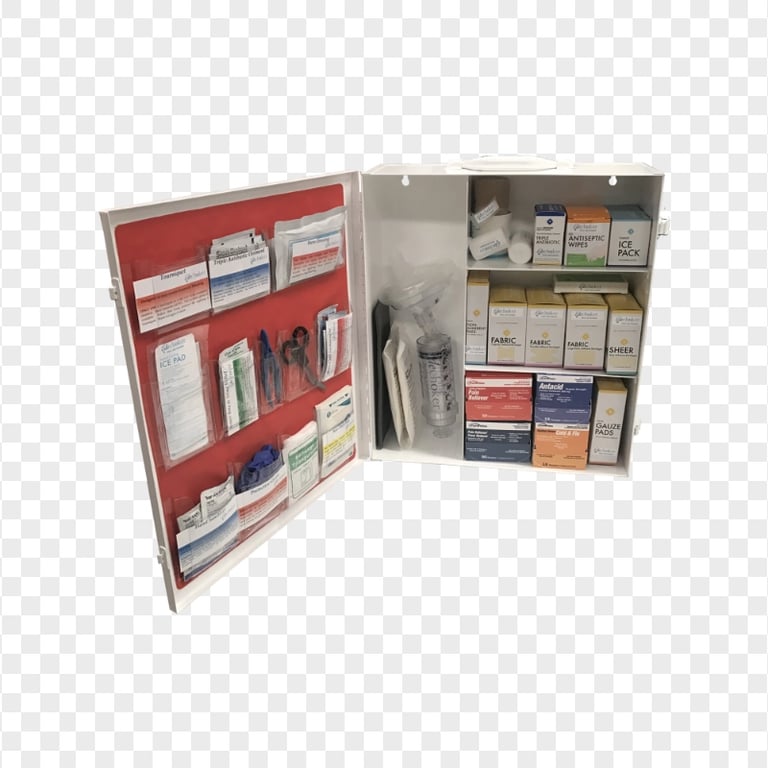 Metal Home First Aid Cabinet Medicine Supplies