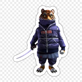 Free Fire Sensei Tig Pet Sticker Character