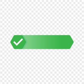 HD Green Badge Contains A White Tick Mark Transparent PNG