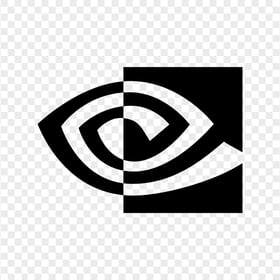 Nvidia Eye Black Logo Icon PNG