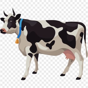 HD Cartoon Cow Calf Cattle PNG