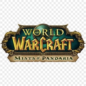 World of Warcraft Mists of Pandaria Logo HD PNG