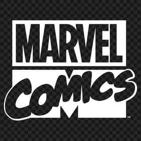 Marvel Comics White Logo