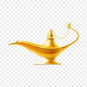 Cartoon Aladdin Magic Lamp PNG
