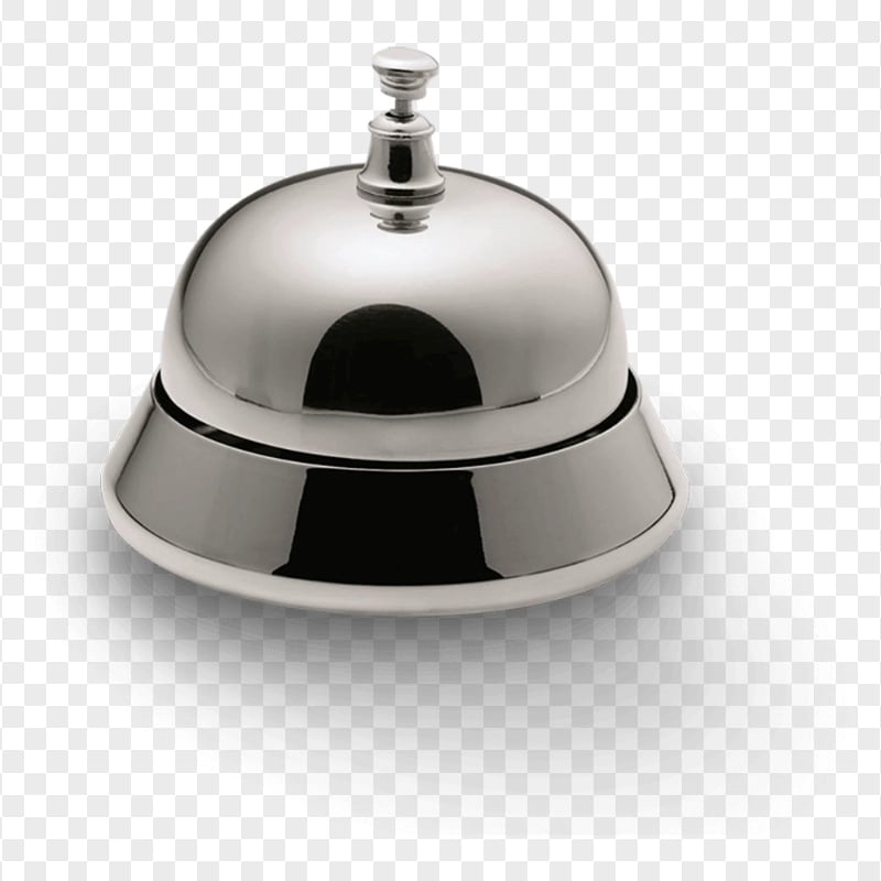 HD Silver Call Bell Illustration PNG