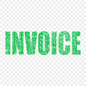 Green Business Invoice Word Stamp Effect