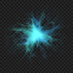 HD Blue Abstract Smoke PNG