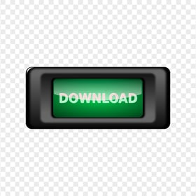 Download Black & Green Glossy Web Button HD PNG