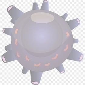 Covid 2019 Coronavirus Germ Shape Cartoon Icon