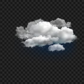 PNG Real Cumulus Dark White Clouds
