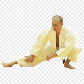 Vladimir Putin Judo Uniform Download PNG