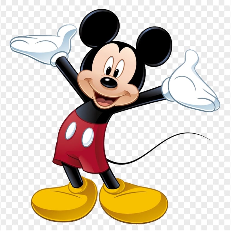 Mickey Mouse Open Arms FREE PNG | Citypng
