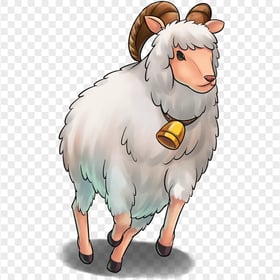 HD Illustration Cartoon Goat Character PNG