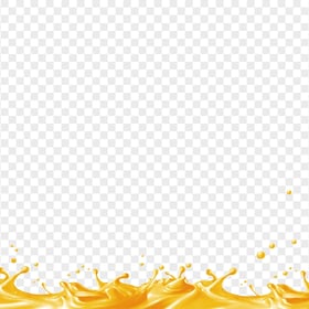 Download Orange Liquid Juice Splash PNG