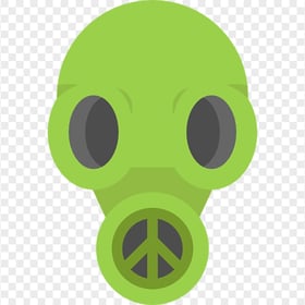 Green Icon Full Face Mask Gas Respirator Safety