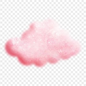 Pink Aesthetic Cloud Transparent Background