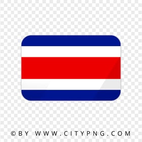 Costa Rica Flag Icon HD Transparent Background