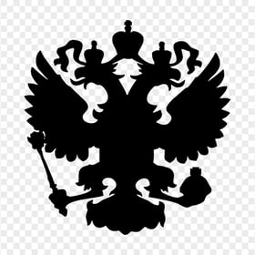 Coat Of Arms Of Russia Sign Silhouette