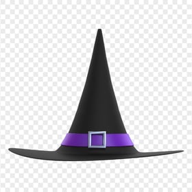 HD Realistic Witch Hat Illustration Halloween PNG
