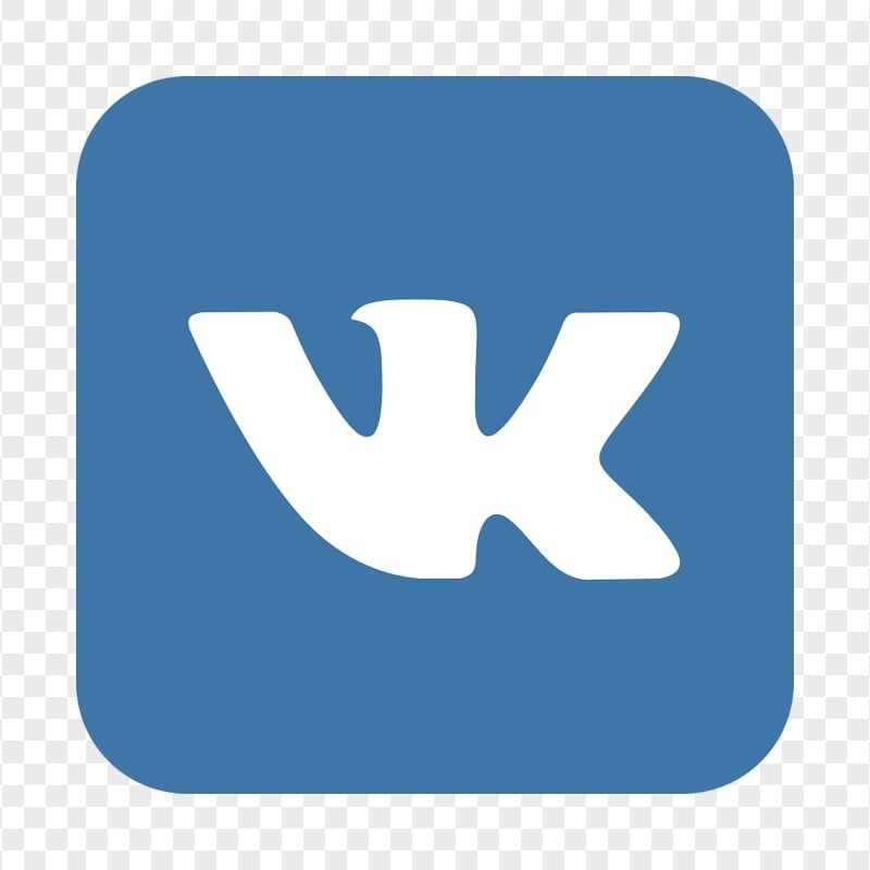 VK Russia Social Media Logo Icon PNG