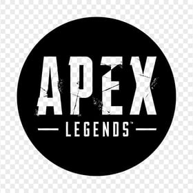 HD Round Black Apex Legends Logo Icon PNG