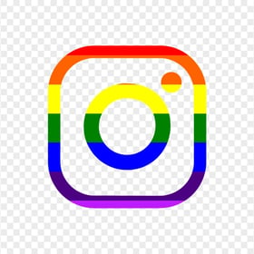 HD Instagram Rainbow Logo Icon PNG