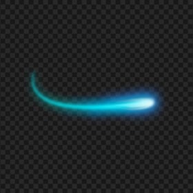 Blue Mouvement Wave Light Effect PNG Image