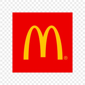 McDonalds Red & Yellow M Square Logo